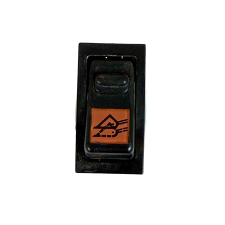 Strömbrytare hydrauliskt redskapsfäste